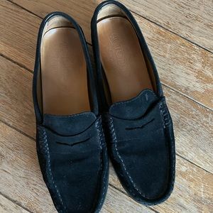 Classic Tod’s suede loafers flats driving shoes 8M